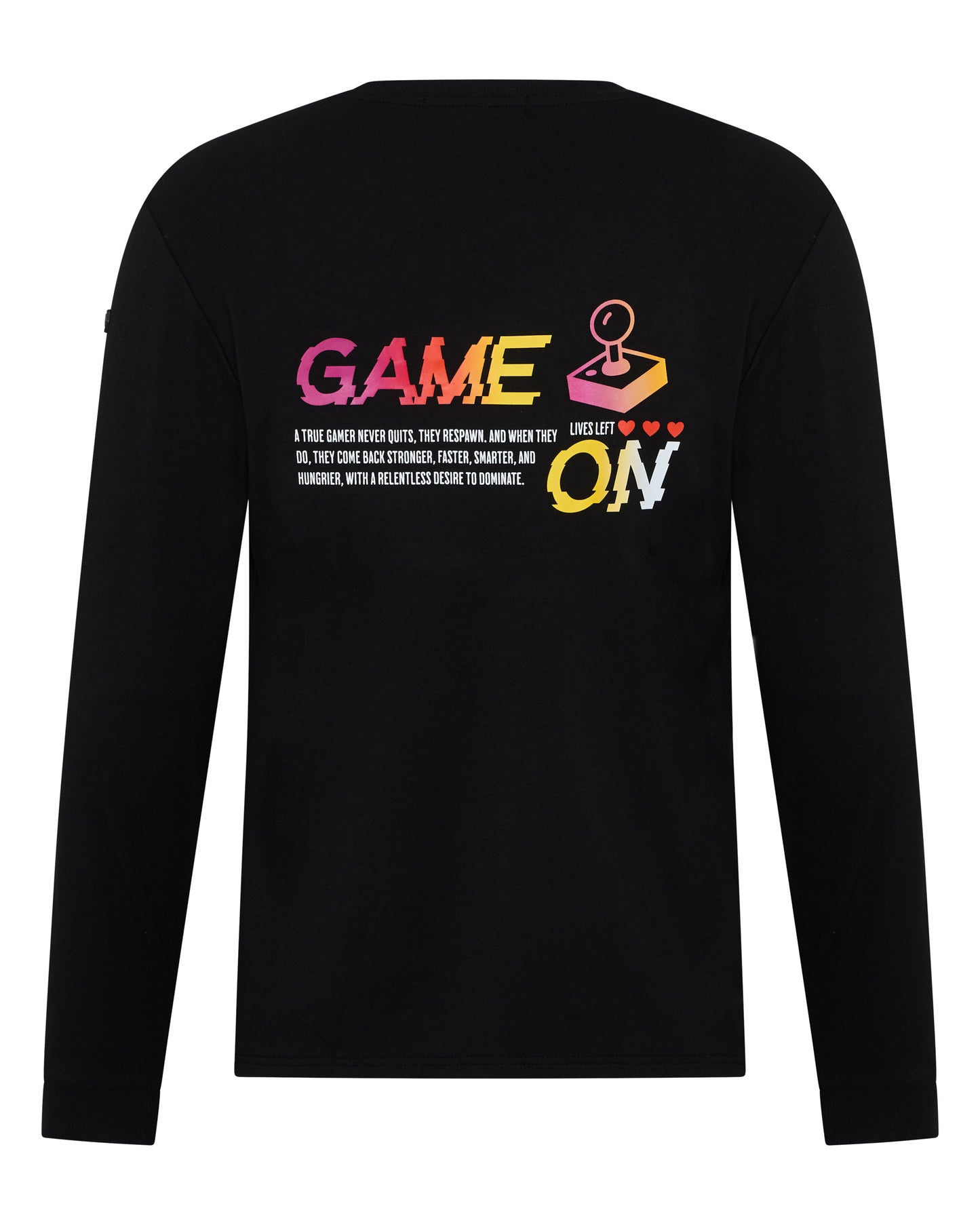 Game On Long Sleeve - Black