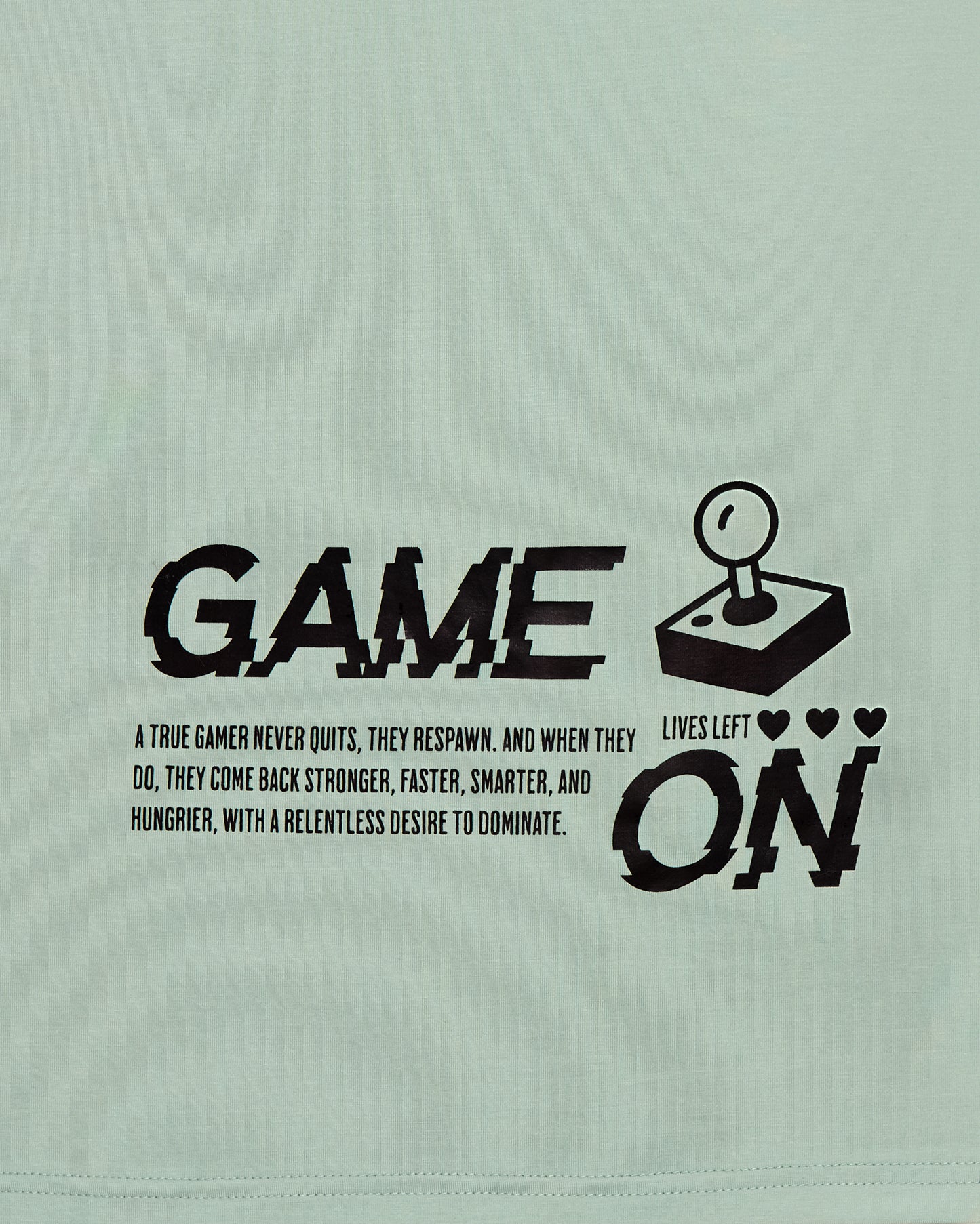 Game On Short Sleeve - Mint Green